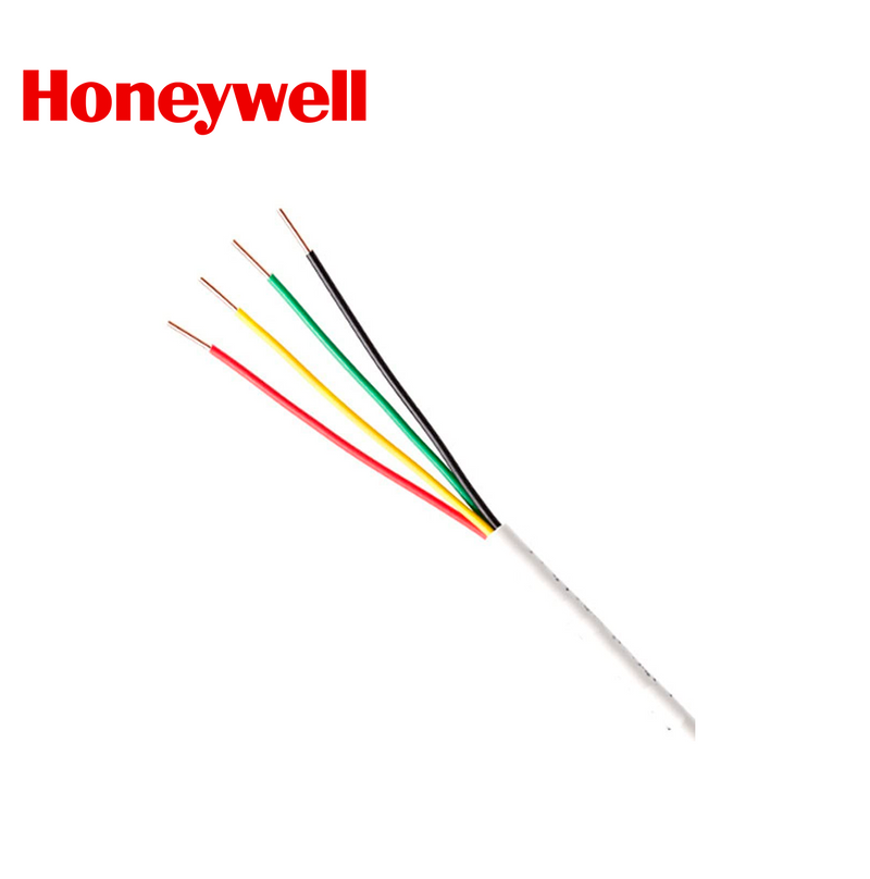 Cable para alarma calibre 22/4 Hilos 100% cobre rollo de 500 pies( 152m) Marca: Honeywell