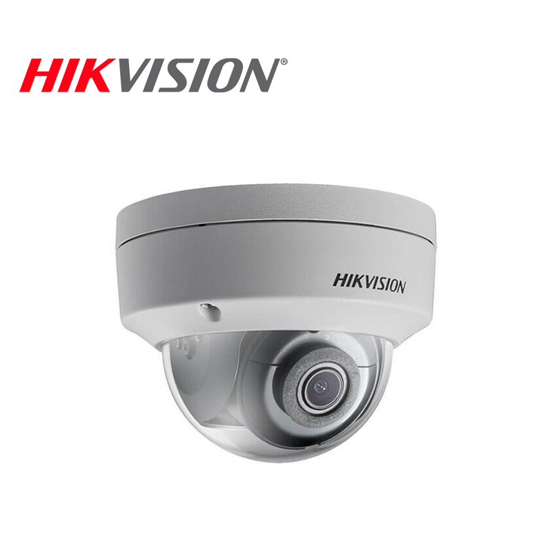 Cámara IP tipo domo de 2MP IR tipo EXIR de hasta 30m de distancia Marca: Hikvision