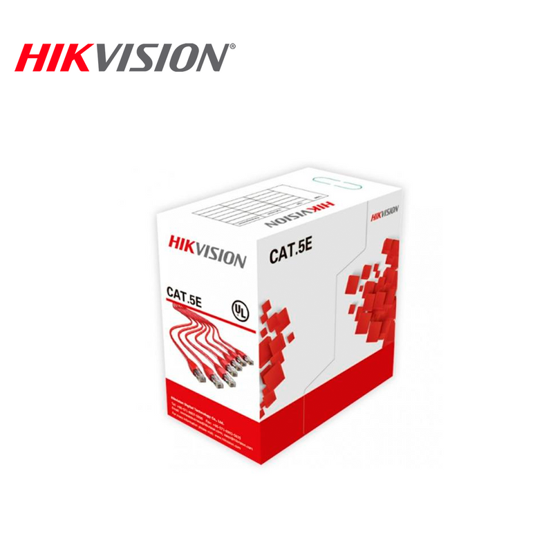 Cable UTP CAT5E 305 metros DS-1LN5E-S Marca: Hikvision