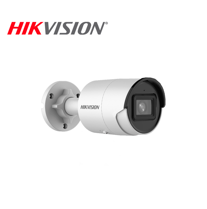 Cámara IP tipo mini bullet, Acusense de 4 Megapixel para exteriores IP67 Marca: Hikvision