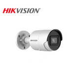 Cámara IP tipo mini bullet, Acusense de 4 Megapixel para exteriores IP67 Marca: Hikvision