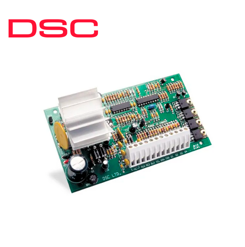 Módulo fuente de alimentación 4 salidad Powerseries PC5204 Marca: DSC