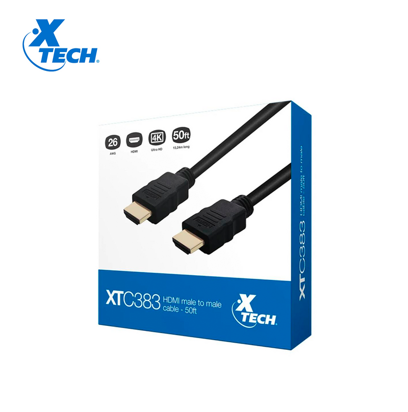 Video/audio cable HDMI 50ft XTC-383 Marca: Xtech