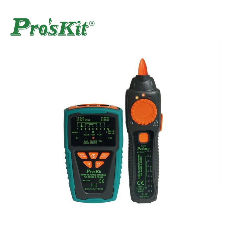 Generador de tonos y probadores de red MT-7029 Marca: PROSKIT