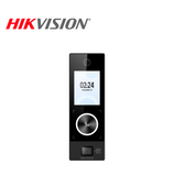 Terminal facial Min Moe Wifi/PoE con botón de llamada y lector de QRs físico DS-K1T323MBWX-QRE1 Marca: Hikvision