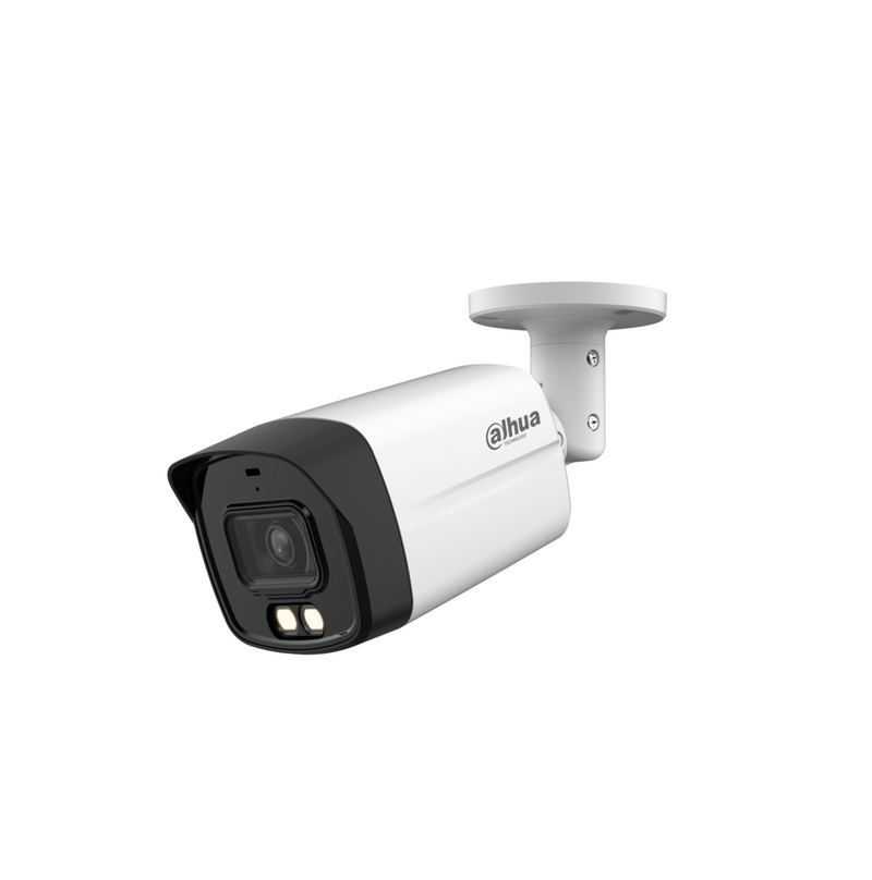 Cámara de seguridad analóga de 5MP lente fijo 2.8mm IP67 Marca: Dahua