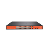 Switch PoE no administrable de largo alcance de hasta 250m con 24x10/100Mbps Marca: Wi-Tek