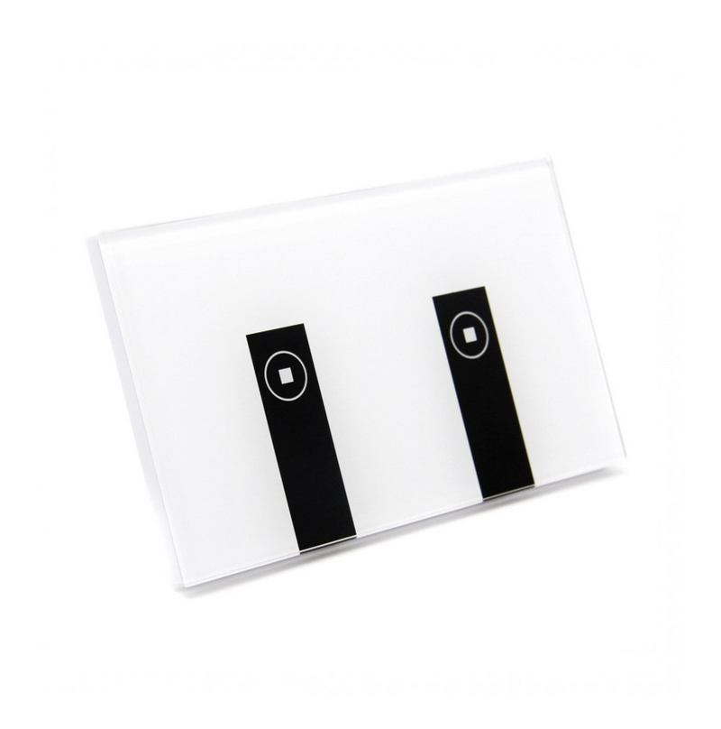 Apagador Sin Neutro B&W 2 botones para pared Marca: Sonoff