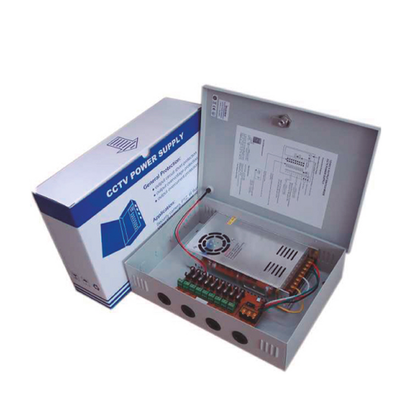 Fuente de poder 9 CH 12VDC 25A 5 (3A) 4 (2A) MPS3009D