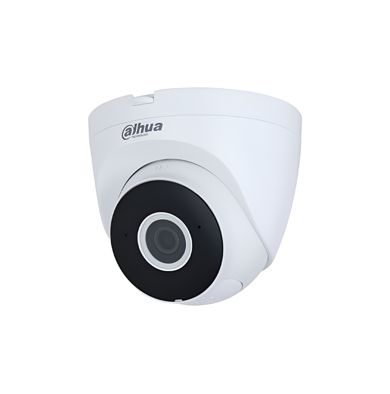 Cámara de seguridad analoga minidomo metalico de 2MP lente 2.8 IR 20M IP67 Marca Dahua