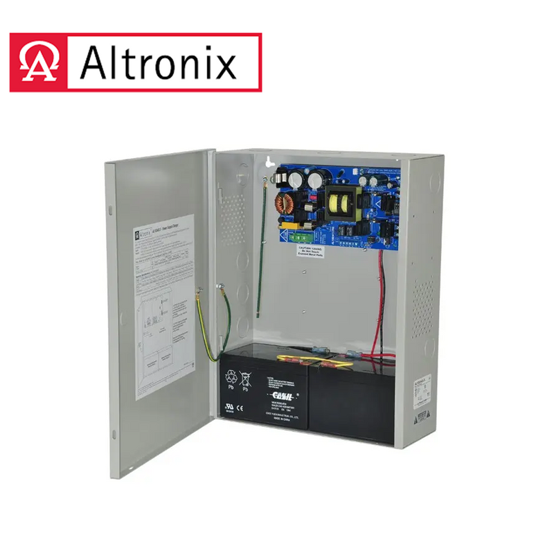Fuente de Poder 24VDC, 10A, 1 salida con protección electrónica AL1024ULX Marca: Altronix