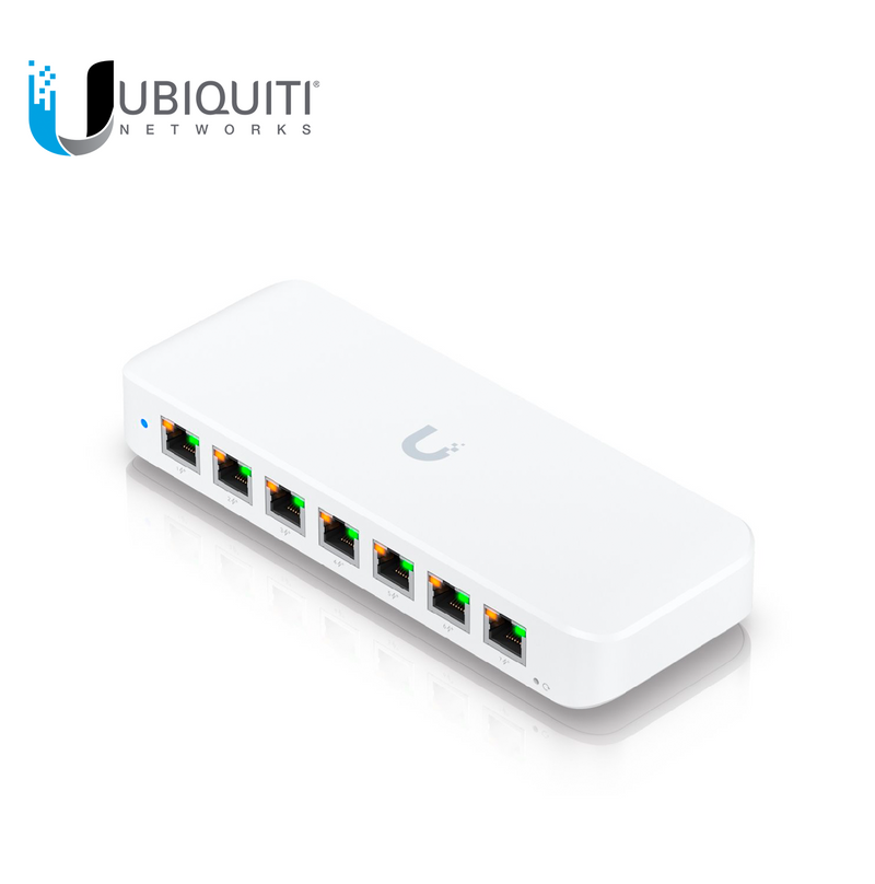 Switch Unifi ultra layer 2 8 puertos GbE PoE/ montaje versátil USW-ULTRA Marca: Ubiquiti