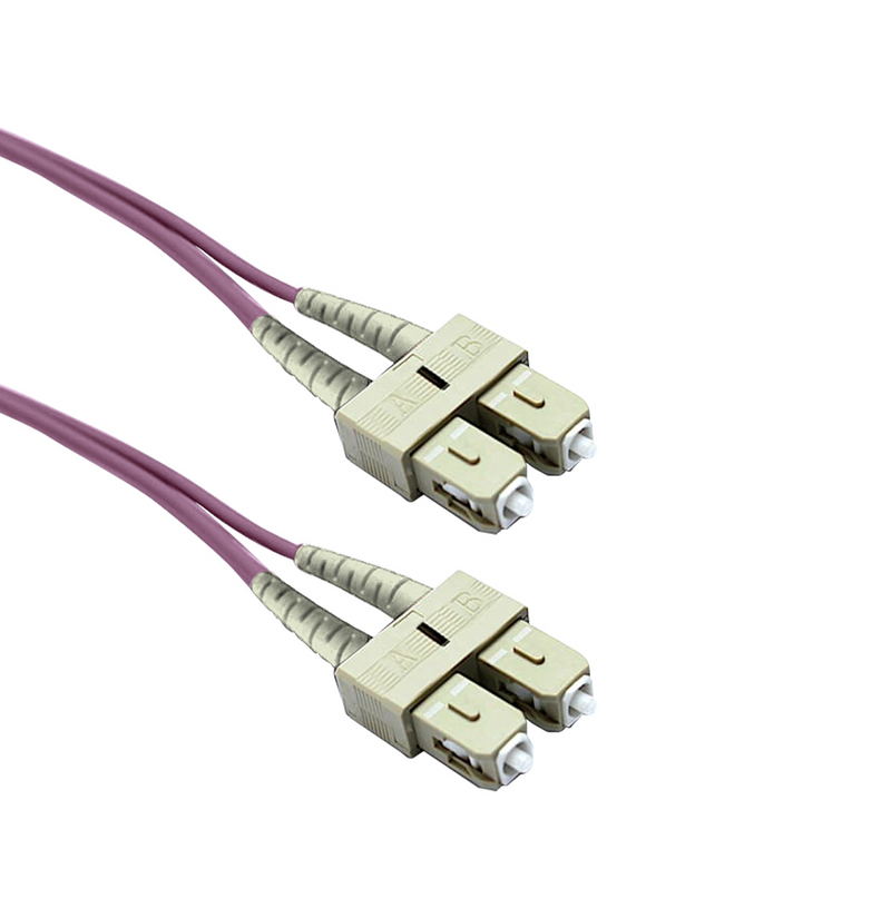Patch Cord SC SC Multimodo Duplex OM4 50/125um 1M Marca: Lantek