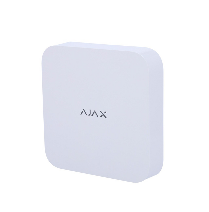 Videograbador de 8 canales 4K (25/30FPS) 1HDD MAX 16TB ONVIF color blanco Marca: AJAX