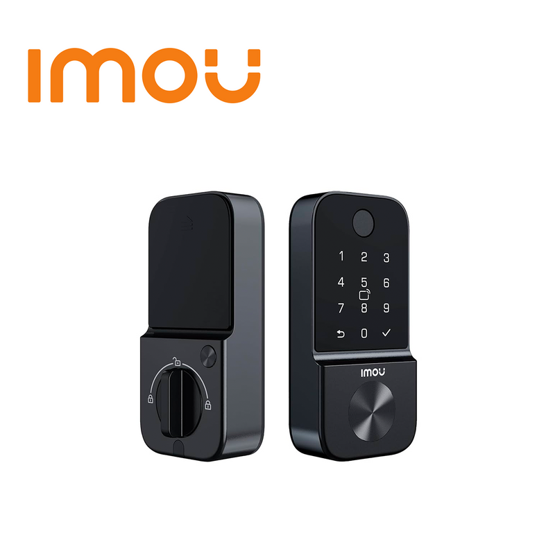 Cerradura inteligente Wi-Fi de huella, llave, tarjeta y código CUBO1 Marca: IMOU