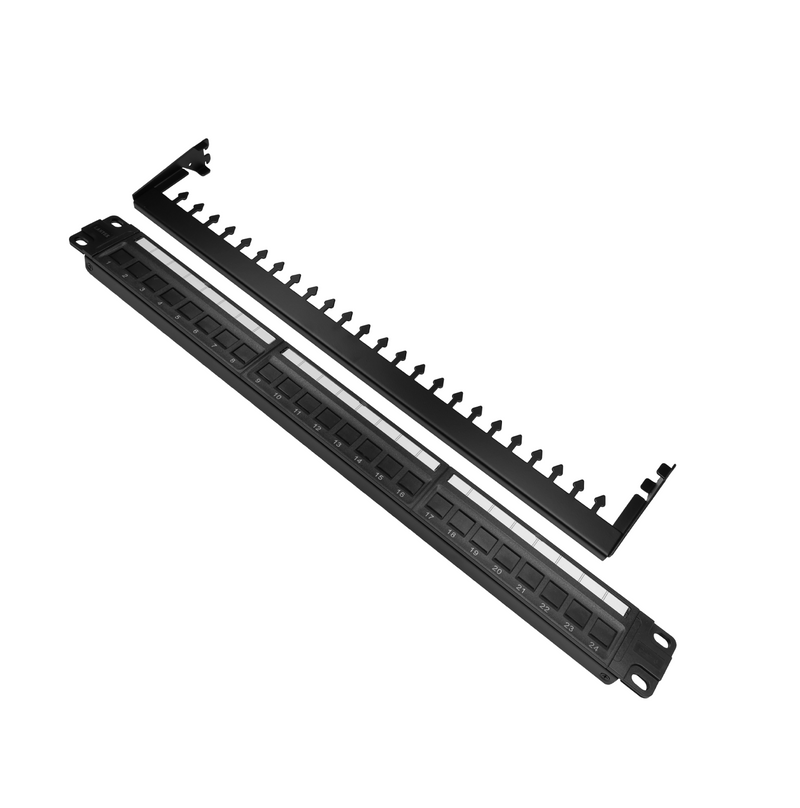 Patch panel de 24 puertos modular LTK-PP24MOD+ Marca: Lantek
