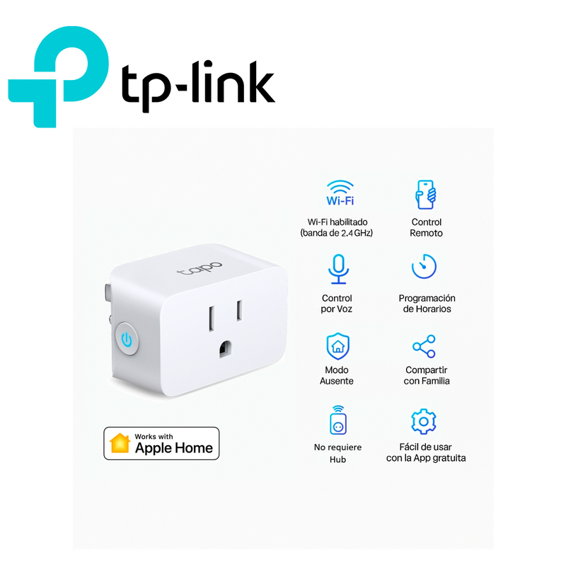 Conector WIFI inteligente mini Tapo P125 (1-PACK) Marca: TP-Link