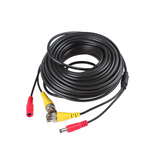 Cable de 20 metros con conector BNC y DC para cámara a XVR coaxial