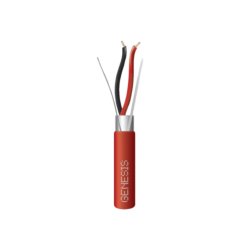 Cable contra incendio 2X16 AWG Blindado 305 Metros Marca: Genesis