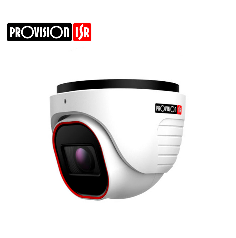 Cámara de seguridad IP domo de 4MP iluminación: 20 m Marca: Provision ISR