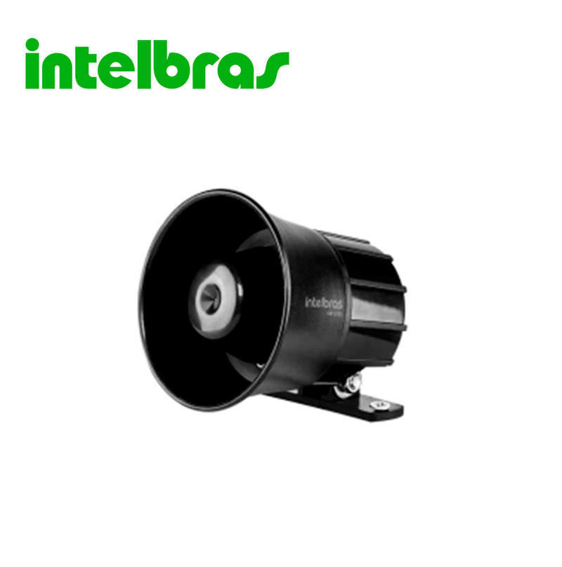 Sirena cableada Negra SIR 1000 Marca: Intelbras