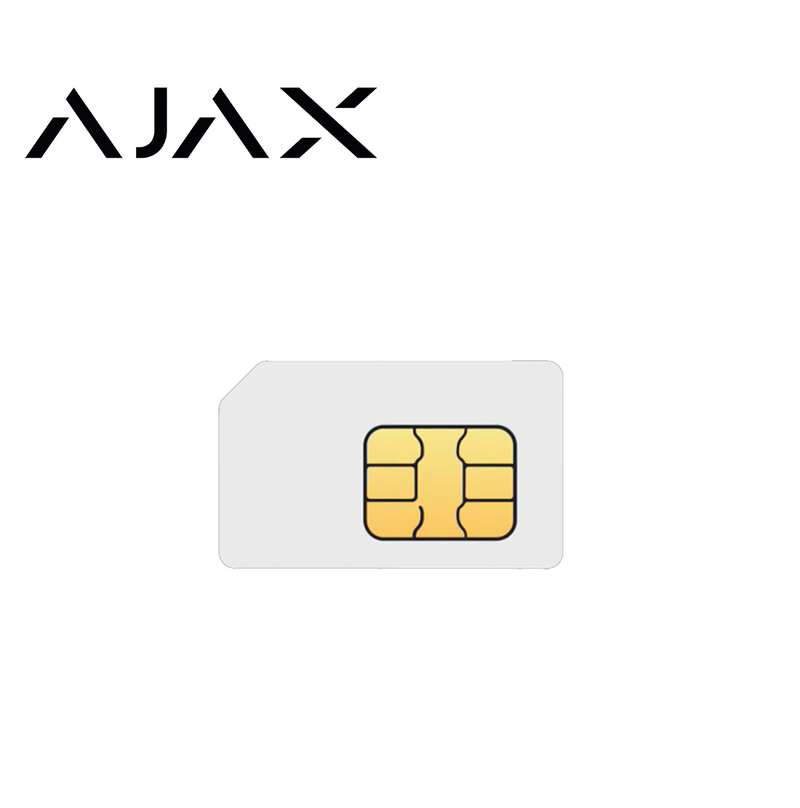 Tarjeta SIM Card multicarrier para Costa Rica (servicio de AJAX para 6 meses) Marca: AJAX