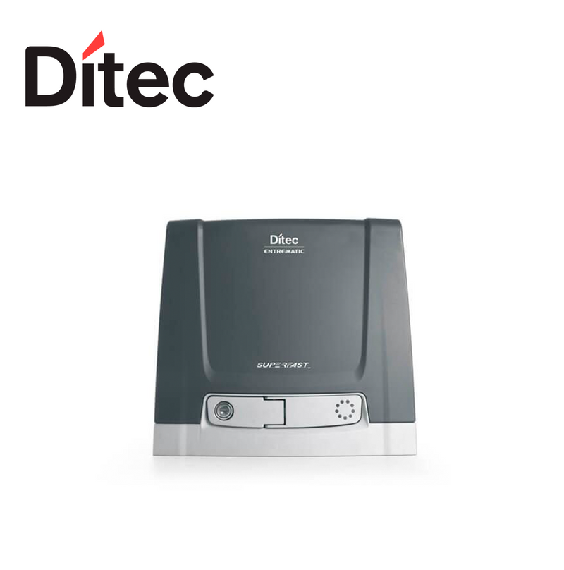 Mortor de Cremallera NEOS 24Vcc para servicio intensivo, para portones de hasta 600kg con cuadro de mando incorporado NES600EHSFJ Marca: Ditec