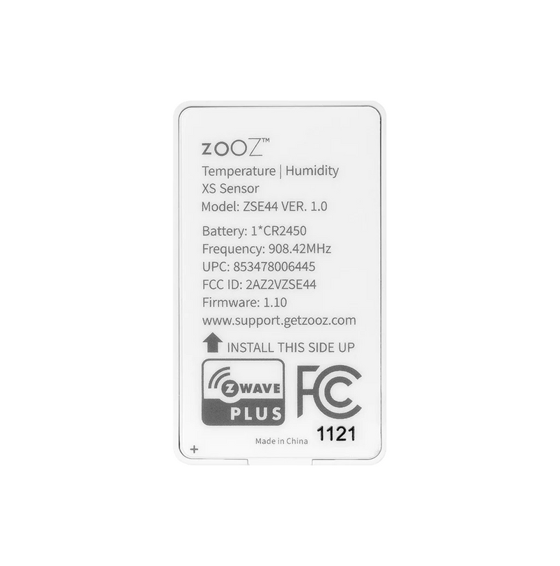 Sensor de humedad Z-Wave Plus 700 XS ZSE44 Marca: Zooz
