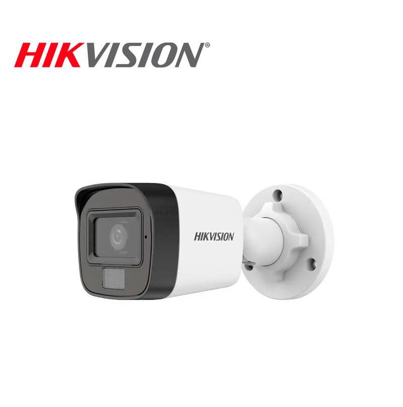Cámara de seguridad análoga 3K Mini Bullet Dual Luz/Audio Marca: Hikvision