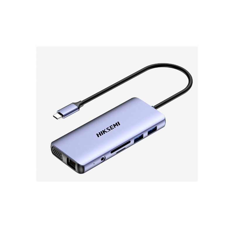 HUB 11 en 1 varios puertos HS-HUB-DS11 Marca: Hiksemi