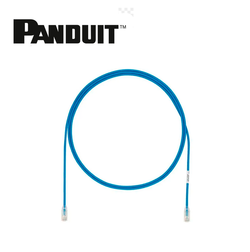 Patch Cord CAT6A 5FT 28AWG Azul UTP28X5BU Marca: Panduit