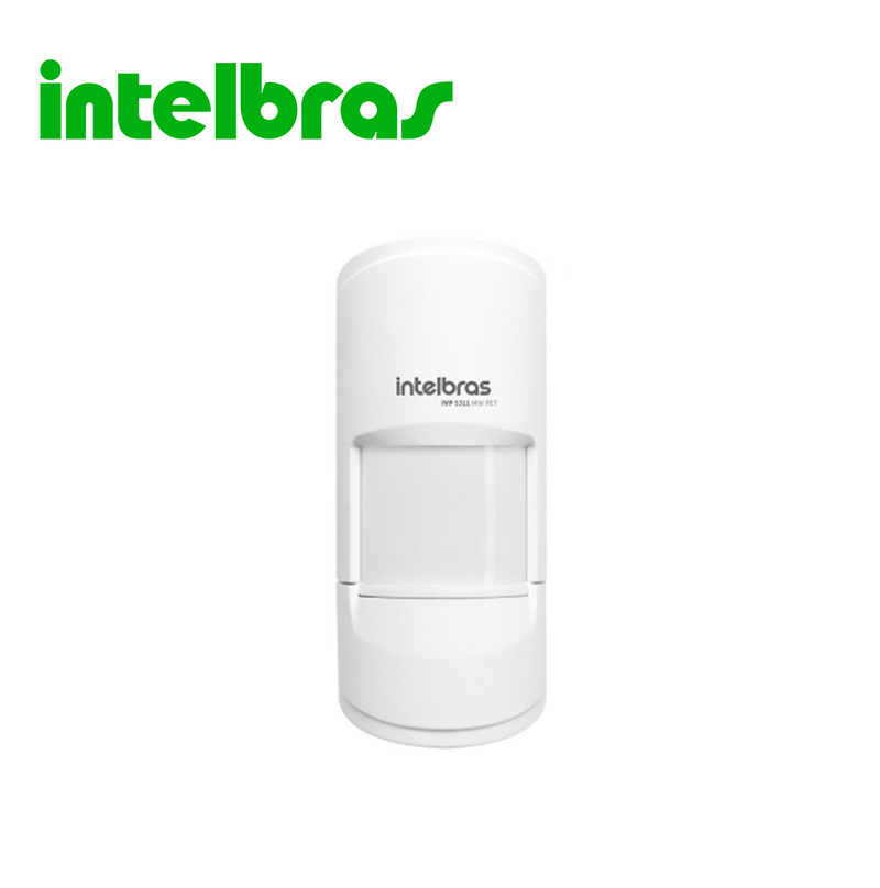 Sensor de movimiento por infrarrojo cableado anti-mascota IVP 5311 MW PET Marca: Intelbras