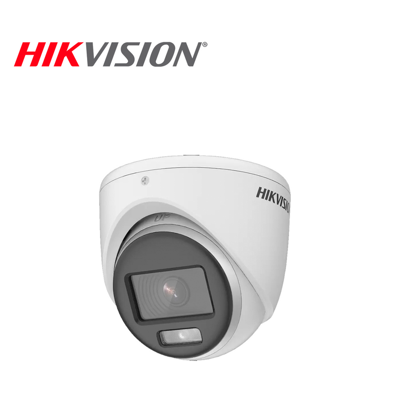 Cámara análoga de 2MP ColorVu IR 40m audio-microfono incorporado Marca: Hikvision