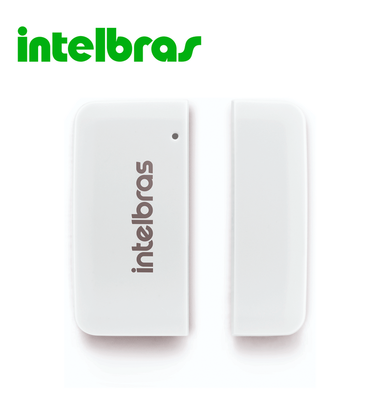 Contacto magnético inalámbrico y supervisado para Central AMT 8000 Marca: Intelbras