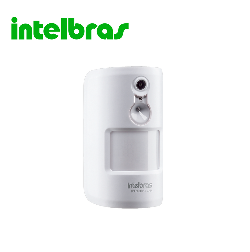 Sensor infrarrojo antimascota con cámara Inalámbrico para Central AMT 8000 Marca: Intelbras