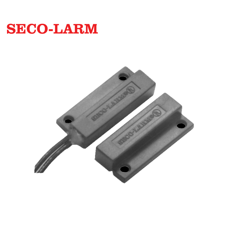 Contacto magnético superficial color café SM205QBR Marca: Seco-Larm