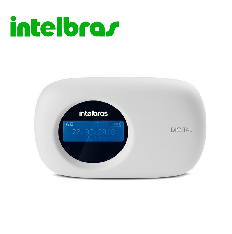 Teclado LCD para central de alarma con 2 zonas incluidas IB-XAT4000 LCD Marca: Intelbras