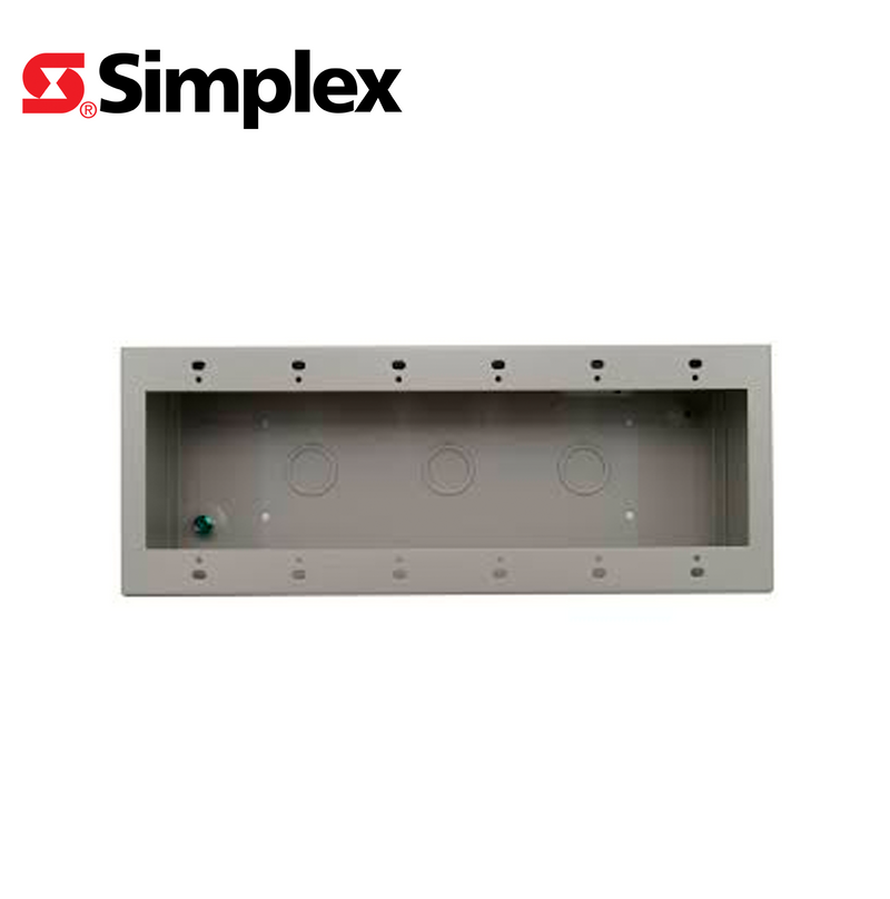 Caja de montaje de anunciador 4100ES Y 4010ES Marca: Simplex