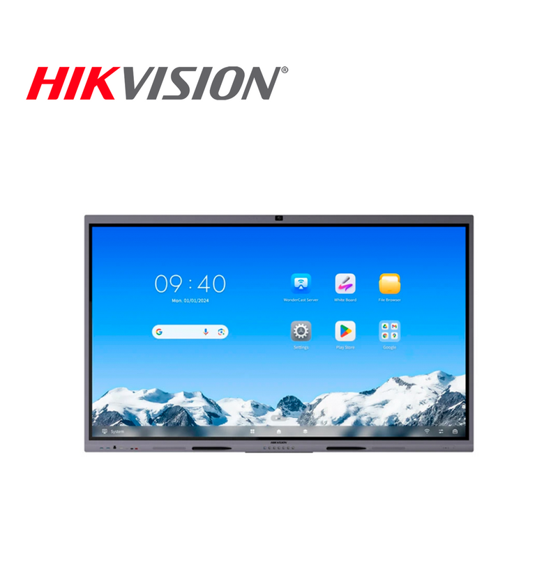 Pantalla interactiva 4K de 75 pulgadas, Sistemas duales de Android y Windows DS-D5C75RB-B2L Marca: Hikvision