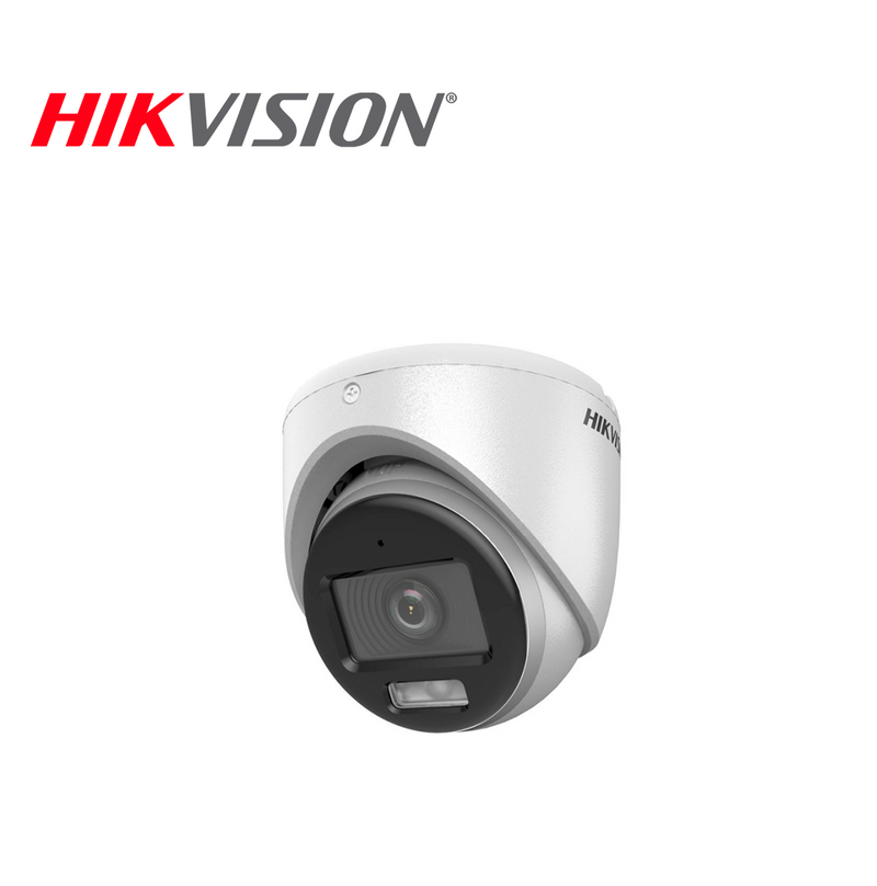 Cámara de seguridad analóga de 2MP ColorVu híbrida Marca: Hikvision