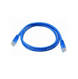 Cable de red patch cord UTP, US, CAT6, 5 pies (152cm) color azul MC6-01F05B Marca: Cablix