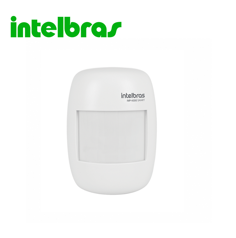 Sensor de movimiento infrarrojo pasivo inalámbrico IVP 4000 SMART Marca: Intelbras