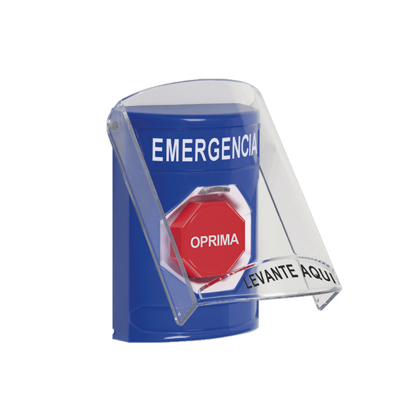 Botón multipropósito color Azul SS24A2EM-ES Marca: STI