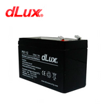 Batería para alarma contra robo de 12V 7A PL7 Marca: Dlux