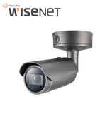 Camara IP Tipo Bala Antivandálica 4K / Lente Motorizado 2.8-8.4mm XNO-9082R Marca: Hanwha