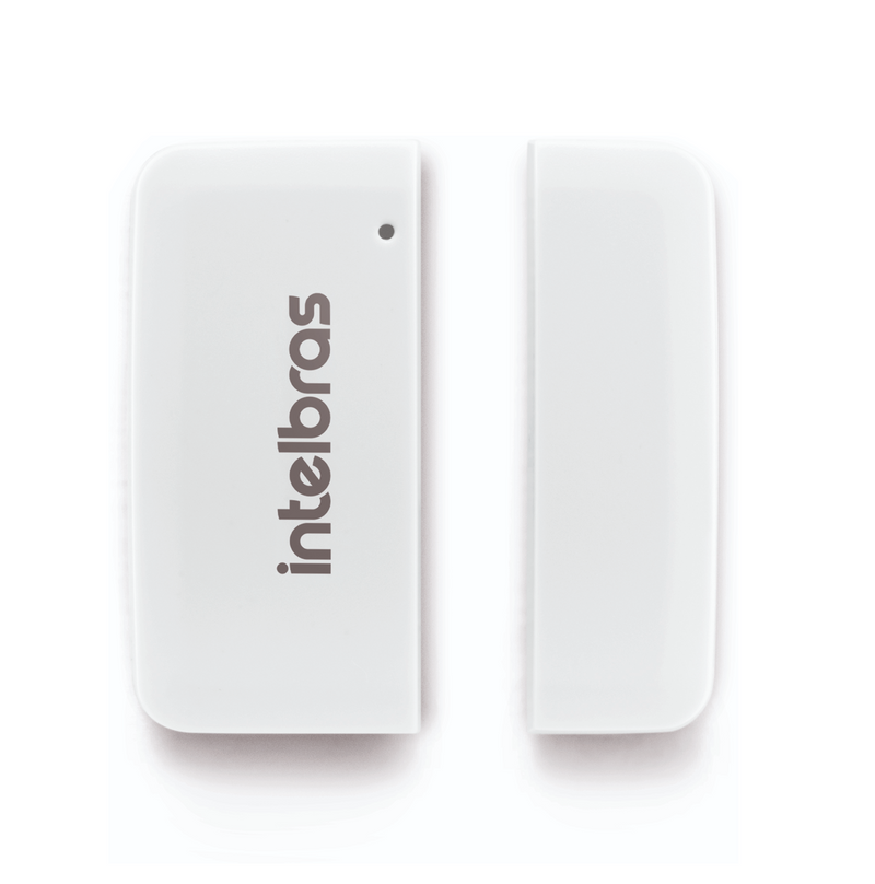 Contacto magnético inalámbrico y supervisado para Central AMT 8000 Marca: Intelbras