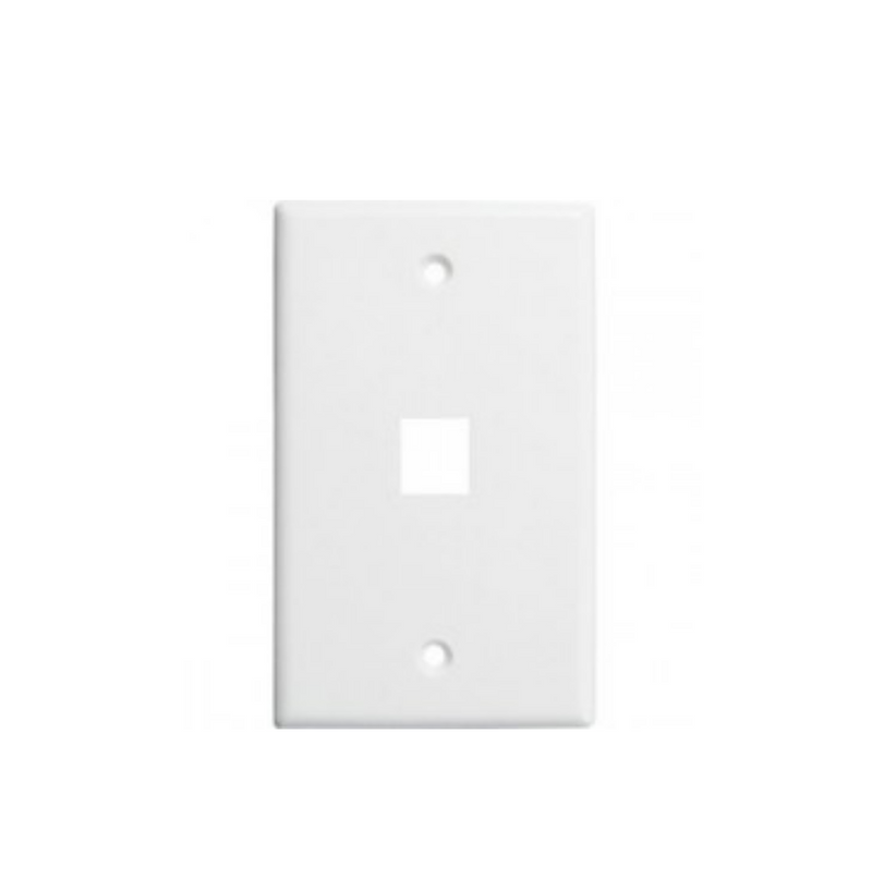 Faceplate placa de pared 1 puerto LTK-F1R Marca: Lantek