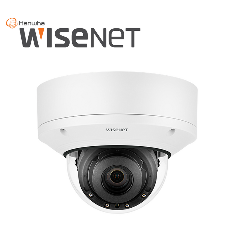 Camara Domo 2MP con IA, Antivandalica / Lente Motorizado de 4.38 A 9.33mm PNV-A6081R Marca: Hanwha