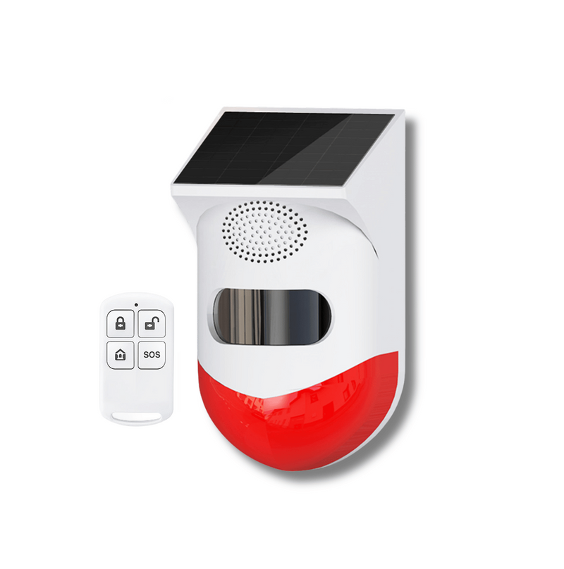 Alarma para casa inteligente Wifi Solar para exterior Marca: Tuya Smart