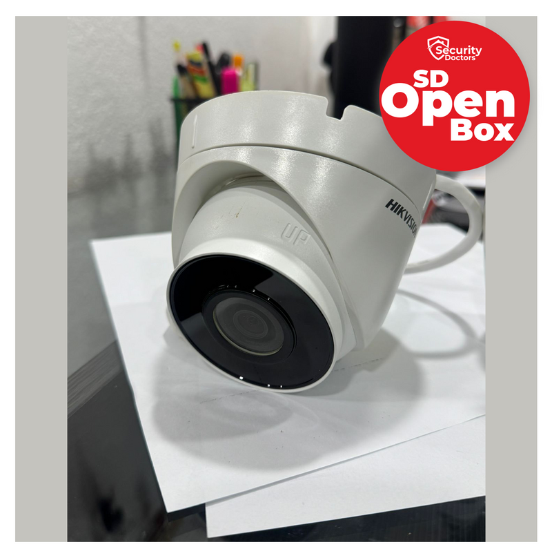 (Sin Caja) Cámara de seguridad IP de 4MP Turret 2.8mm 30m 12VDC PoE DS-2CD1343G0-I-LIQ- Marca: Hikvision